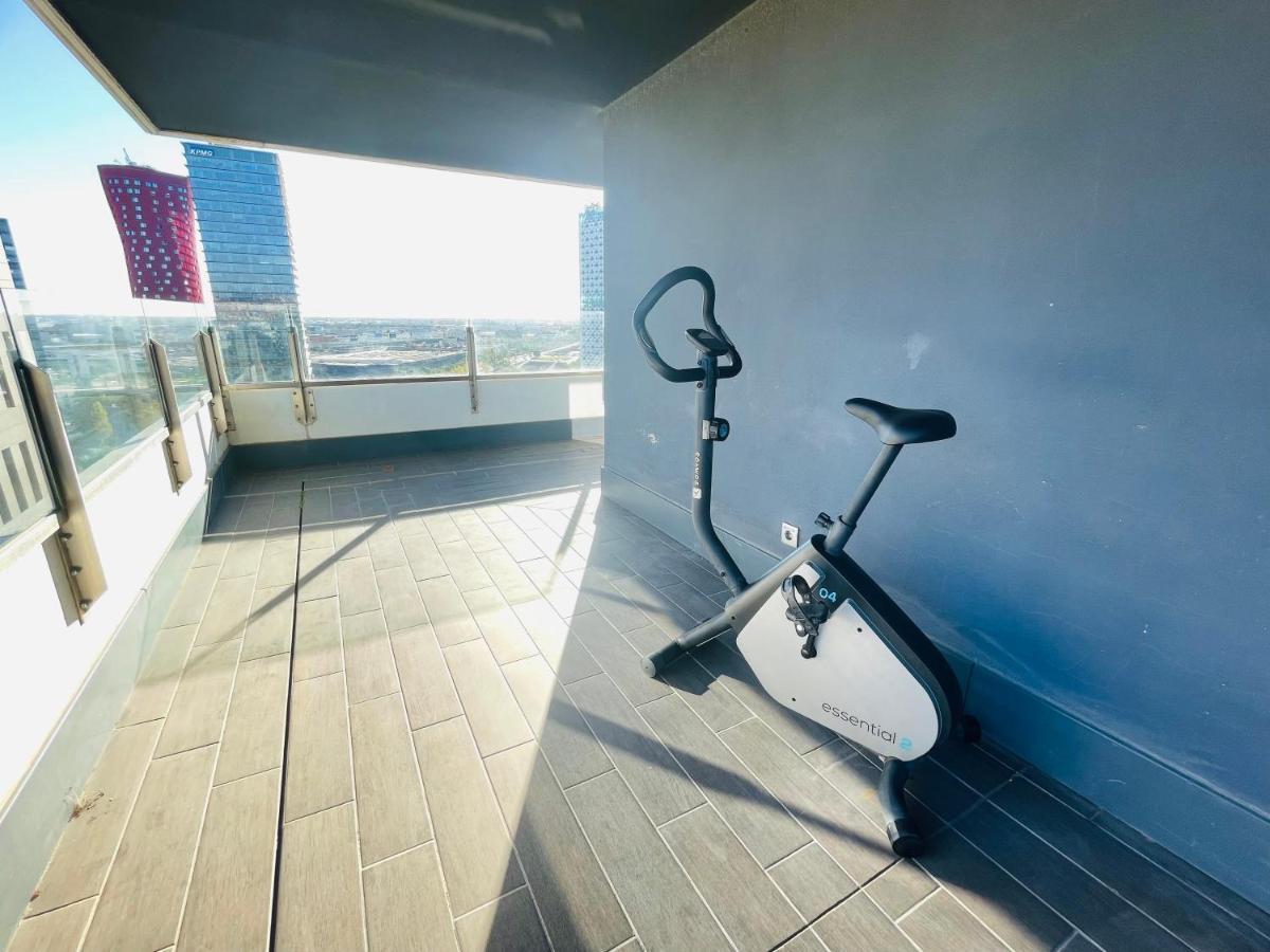 Fira De Barcelona City View Apartment With Garage Parking L'Hospitalet de Llobregat Exterior foto