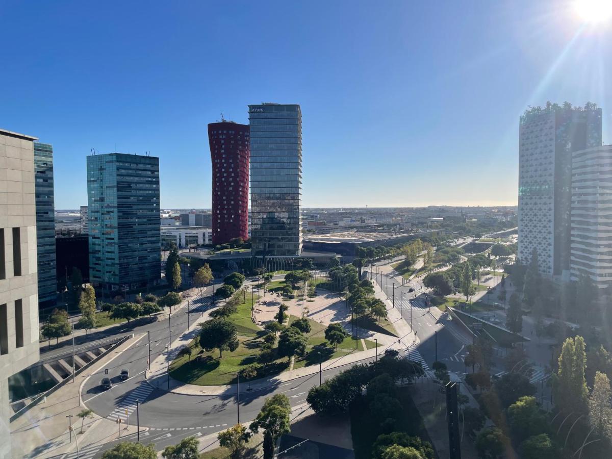 Fira De Barcelona City View Apartment With Garage Parking L'Hospitalet de Llobregat Exterior foto